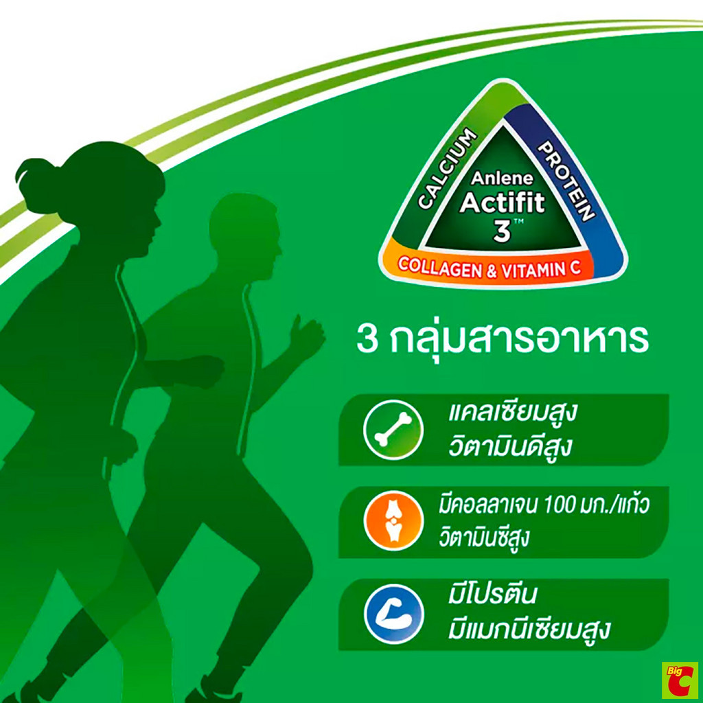 แอนลีน แอคติฟิต 3 นมผงพร่องมันเนย รสจืด 325 ก. - รูปที่ 2