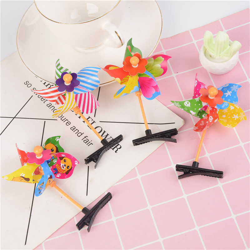 กิ๊บติดผม รูปดอกทานตะวัน เป็ดน้อย สีเหลือง เครื่องประดับ สําหรับเด็ก - รูปที่ 3