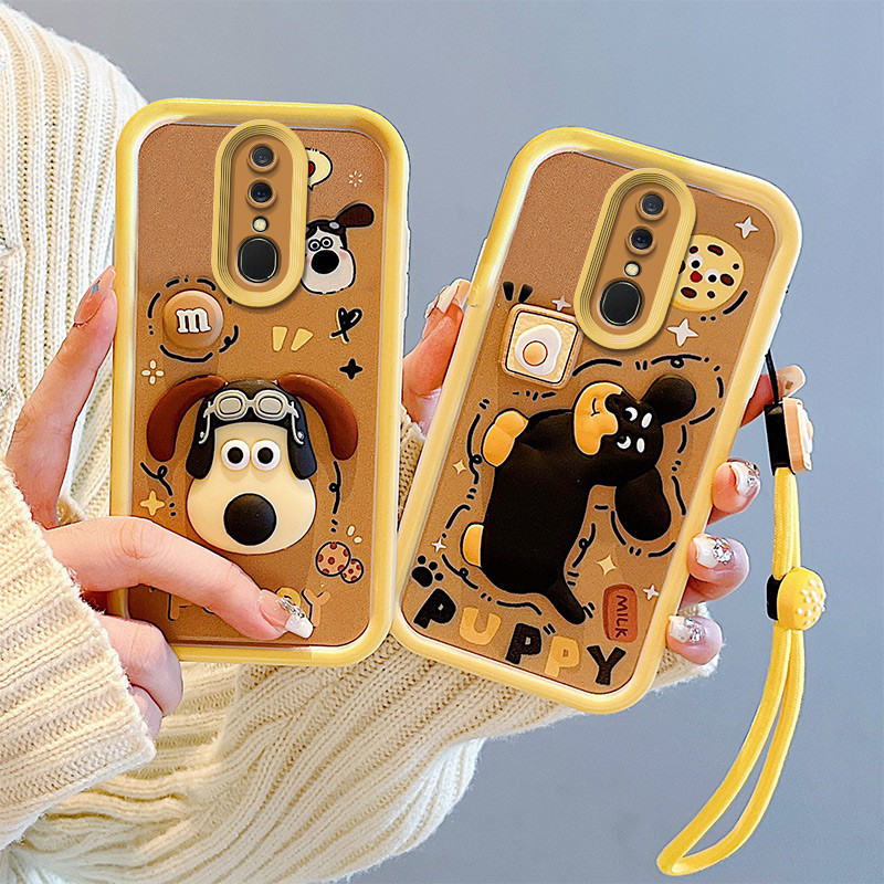 เคส oppo f11 เคสโทรศัพท์มือถือ ลายการ์ตูนตุ๊กตาน่ารัก 3D สําหรับ oppo f11
