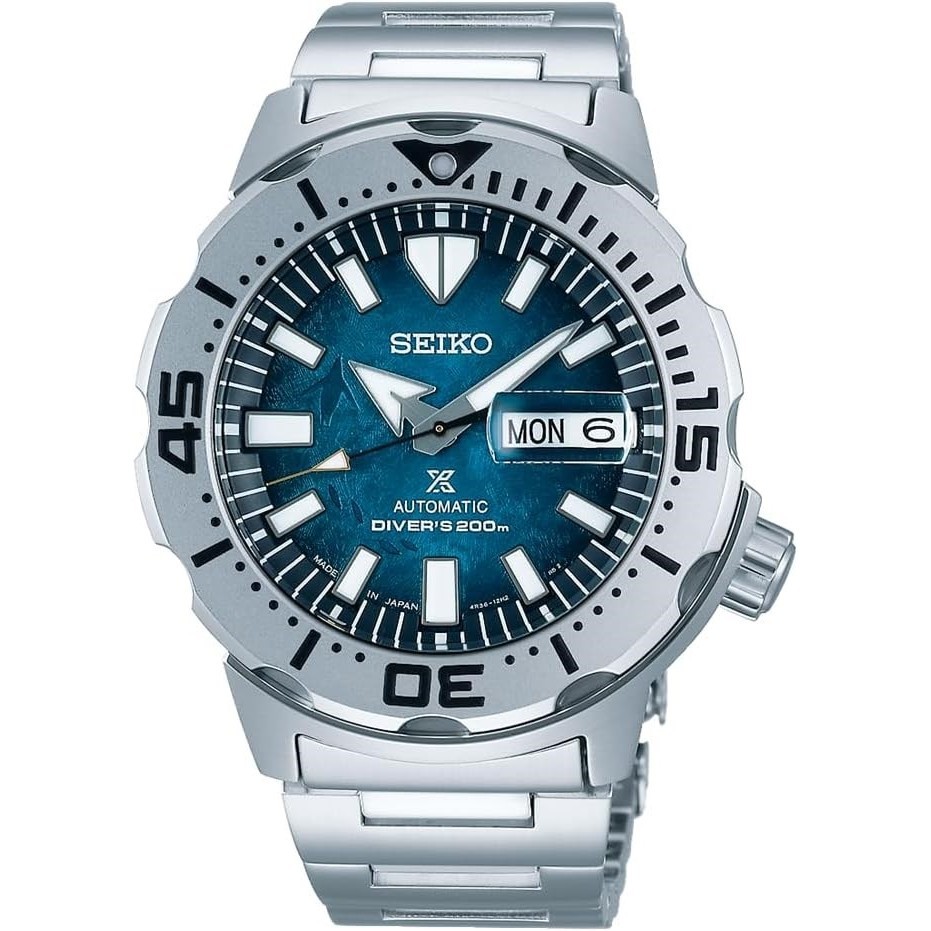 [นาฬิกา Seiko] Diver's Watch PROSPEX Save the Ocean Special Edition DIVER SCUBA SBDY115 Men's Silver