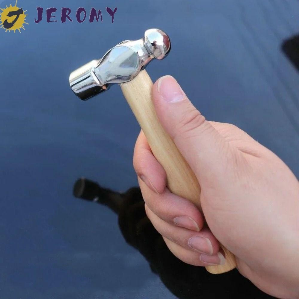 Jeromy ค้อนไม้ หัวกลม ขนาดเล็ก อเนกประสงค์ สําหรับทุบวอลนัท