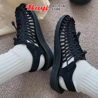 Bayi 【จัดส่งรวดเร็วราคาถูก】keen ชาย หญิง รองเท้าแตะรัดส้น ส่งรวดเร็ว Size 35-44