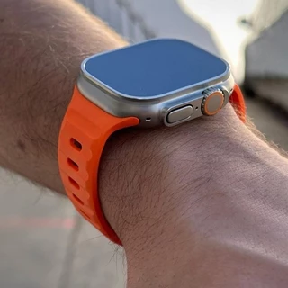 ซิลิโคนสมาร์ทนาฬิกาสายคล้องคอ Series 11 10 9 8 7 6 5 สำหรับ แอปเปิ้ลดู Iwatch Ultra/SE 3 2 46mm 49mm 45mm 41mm 44 40 42