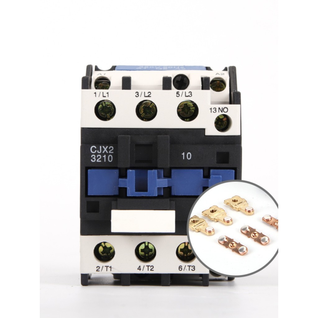 ใหม่ คอนแทคเตอร์ AC หนา สีเงิน CJX2-0910 CJX2-1210 CJX2-1810 CJX2-2501