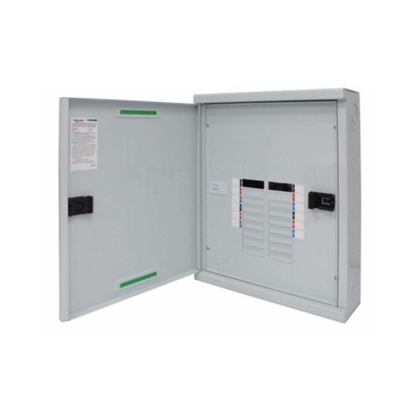 MAIN LUG ตู้ควบคุมไฟฟ้า 3 เฟส  ตู้โหลดเซ็นเตอร์ Schneider ทนกระแสลัดวงจร 10 kA แบบไม่มีเมน