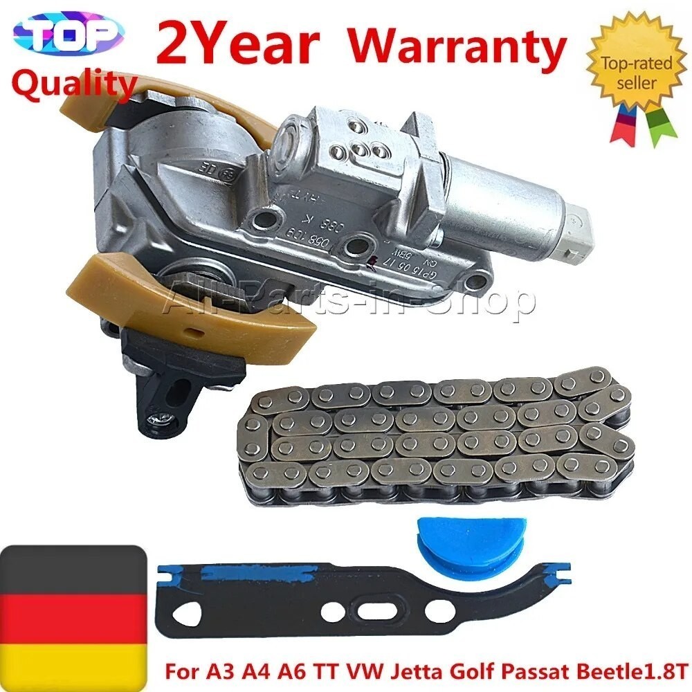 QP01 Timing Chain Tensioner Kit for AUDI A3 A4 A6 TT VW Jetta Golf Passat Beetle1.8T 058109088B 0581