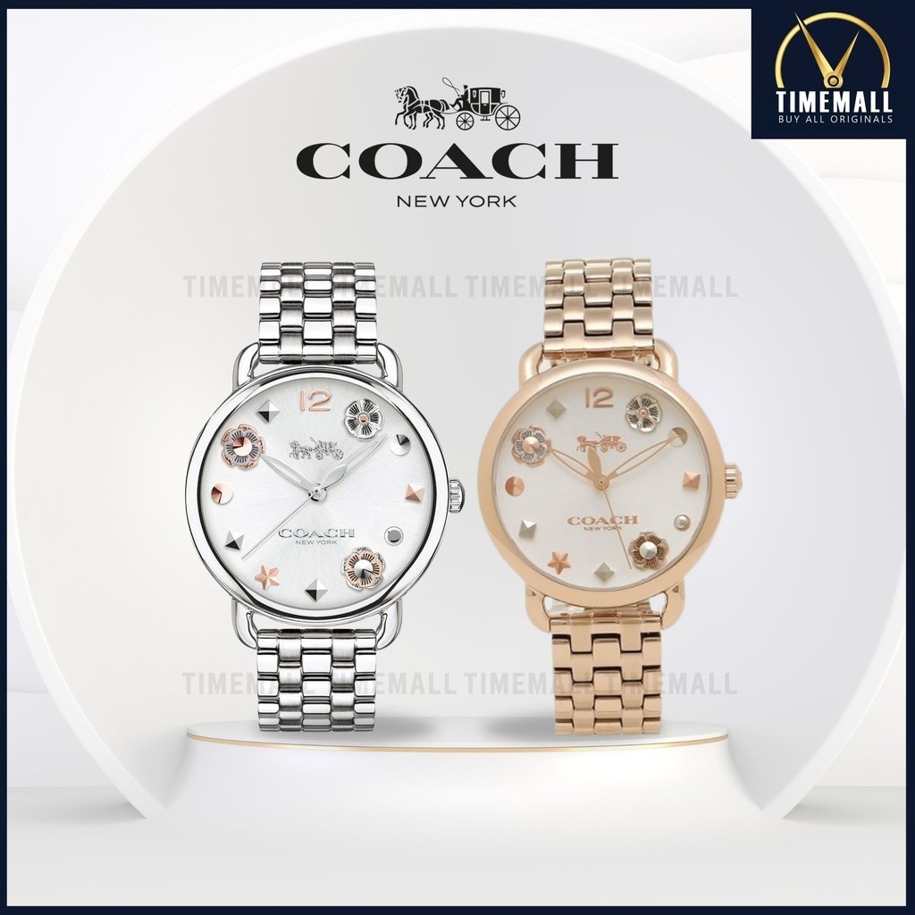 OUTLET WATCH นาฬิกา Coach OWC50 นาฬิกาข้อมือผู้หญิง แบรนด์เนม Brandname Coach Watch รุ่น 14502810