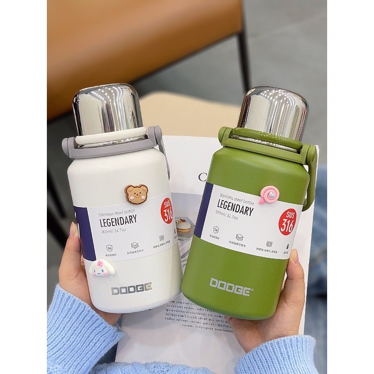 แก้วเยติ DODGE กระบอกน้ำ กระบอกน้ำเก็บเย็น สแตนเลส 316 กระติกเก็บความเย็น แก้วเก็บความเย็น เก็บน้ำร้