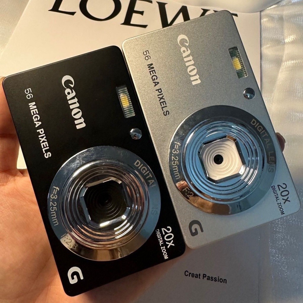 [รุ่นเดียวกับ Canon] CCD กล้องดิจิทัล 4k ความละเอียดสูง ระดับเริ่มต้น สําหรับปาร์ตี้นักเรียน ท่องเที่ยว