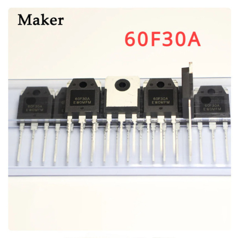 ทรานซิสเตอร์ 60F30A TO-3P 60F30 TO3P SL60F30A 60F30AB3 60A 300V สําหรับเครื่องเชื่อม 5 2 1 ชิ้น