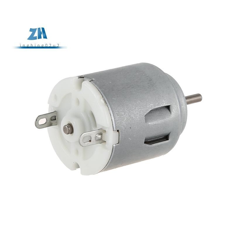 มอเตอร์เพลา DC ทรงกระบอก 6-12V 3000 RPM สําหรับรถยนต์อัจฉริยะ