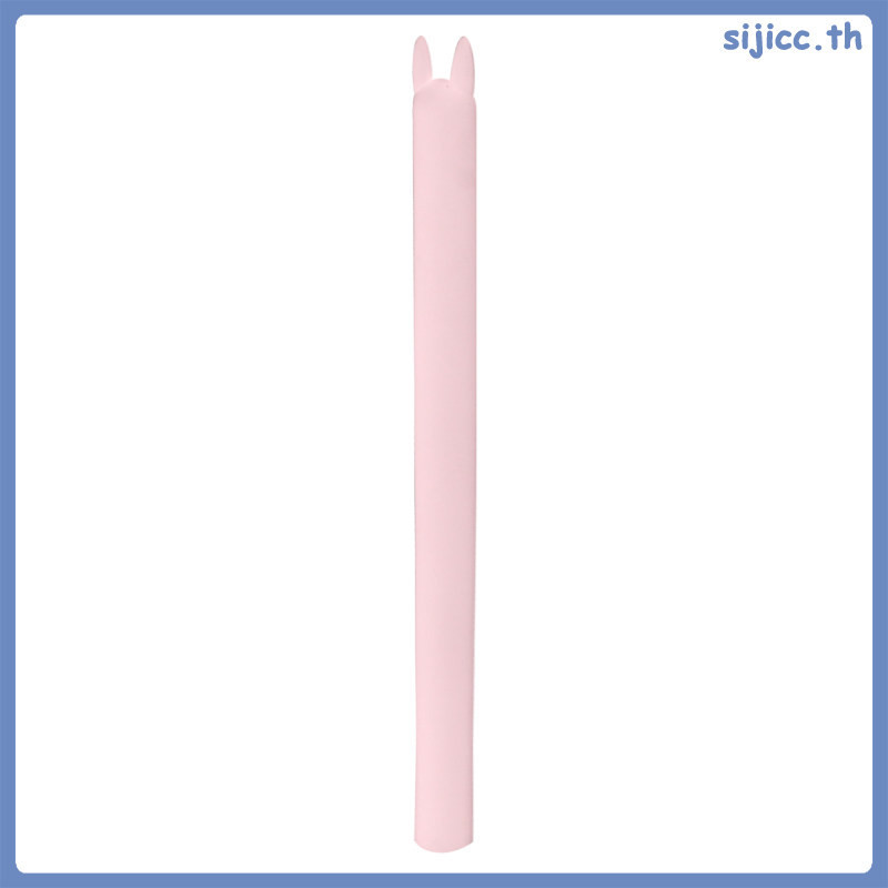 Sijicc เคสปากกาสไตลัส ซิลิกาเจล กันกระแทก สีชมพู สําหรับแล็ปท็อป Applepencil