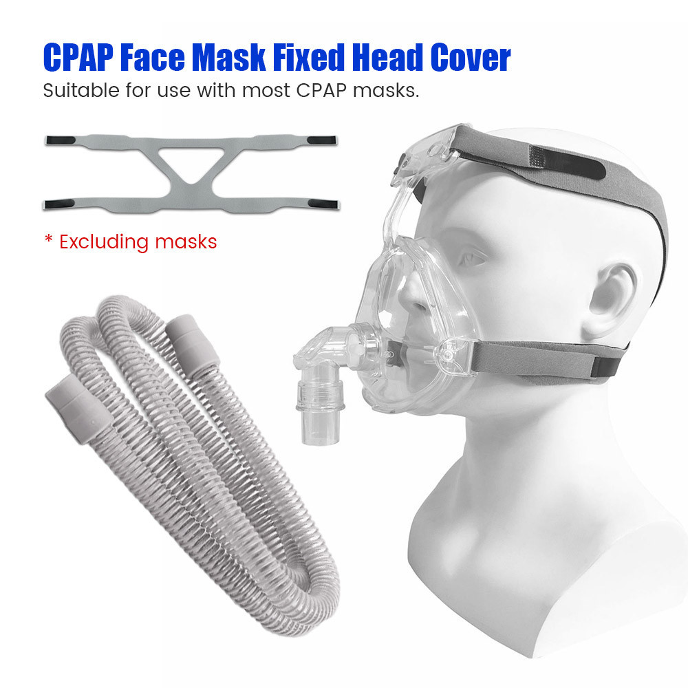 Salorie CPAP หน้ากาก CPAP ทั่วไป อะไหล่เปลี่ยนหน้ากาก CPAP ที่คาดศีรษะ สําหรับ Respironics โดยไม่ต้องใช้หน้ากาก