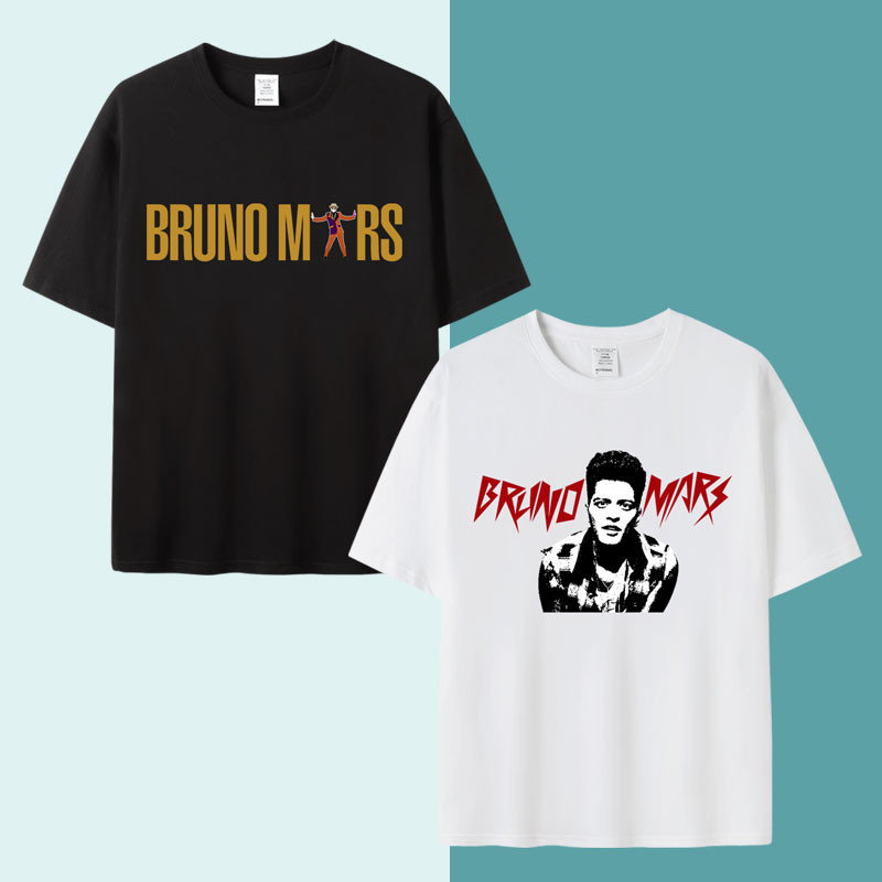 [Bruno Mars]เสื้อยืด Bruno Mars CD Martian S-5XL