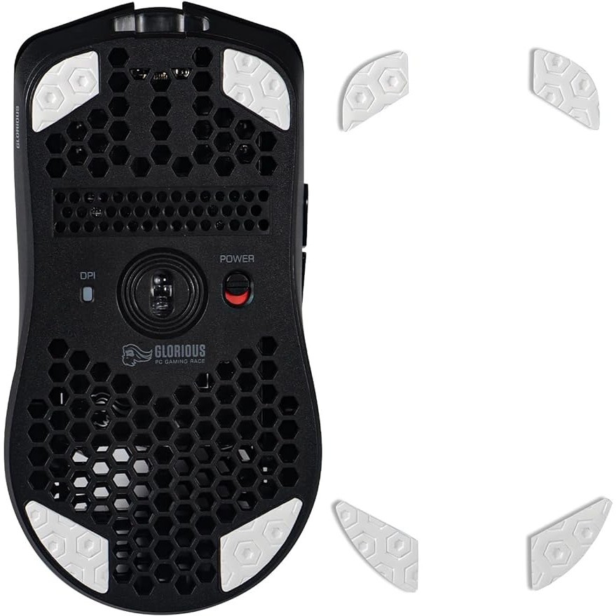 Ucons แผ่นรองเมาส์ ทนทาน แบบเปลี่ยน สําหรับ Glorious Model O Model O-(Minus) Model O2 0.8 มม.