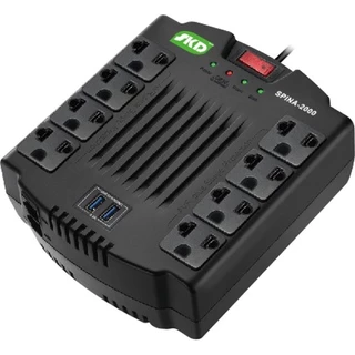 SKD SPINA เครื่องปรับแรงดันไฟฟ้าอัตโนมัติ AVR 800VA 1000VA 2000VA กันไฟตก ไฟกระชาก