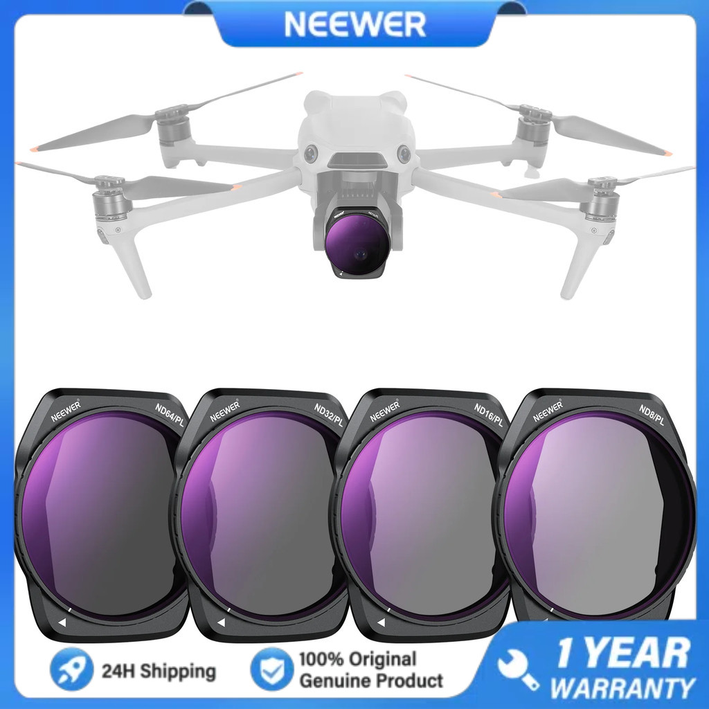 NEEWER FL-A87 ND8/PL ND16/PL ND32/PL ND64/PL ตัวกรองใช้งานร่วมกับ DJI Air 3S