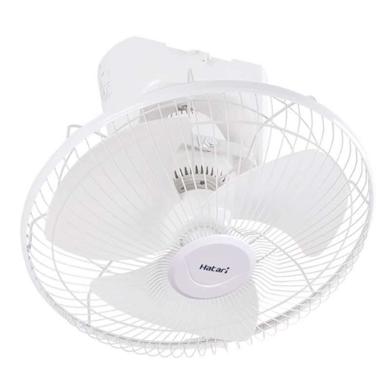 HATARI พัดลมโคจร รุ่น HE-C18M1(S) สีขาว ขนาด 18 นิ้ว