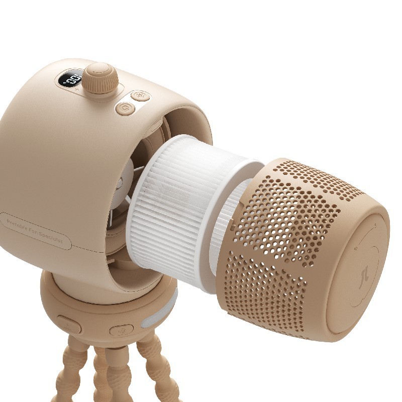 ส่งด่วน Jisulife ไส้กรองอากาศ พัดลมรถเข็นเด็กสําหรับ Life2 และ Life2s ของแท้