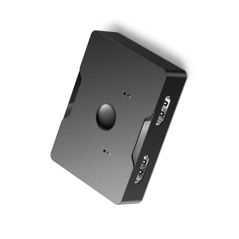 QUU ตัวแปลงวิดีโอ 4K 2 in 1 Out 4K 60Hz 2K 120Hz 1080P 120Hz สองทิศทาง