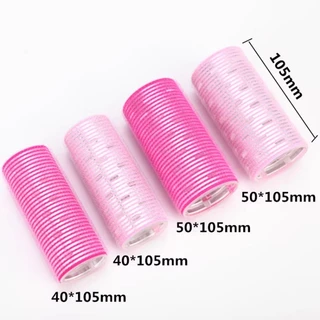 ลูกกลิ้งผมแบบมีกาวในตัวขนาดใหญ่ Hairdressing DIY Curler เครื่องมือเสริมความงามผม