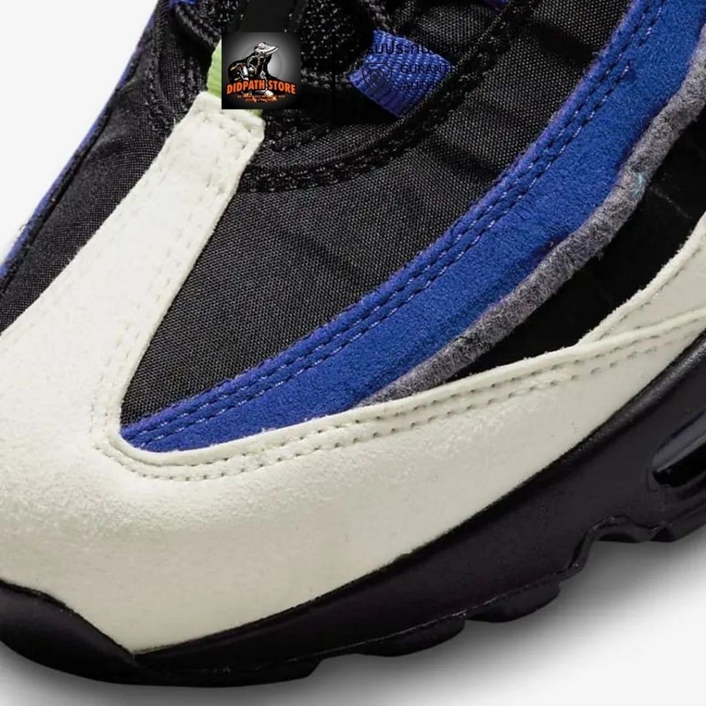 รับประกันของแท้  ไนกี้ชาย Nike Air Max 95 SE (DQ0268 001) รองเท้า train