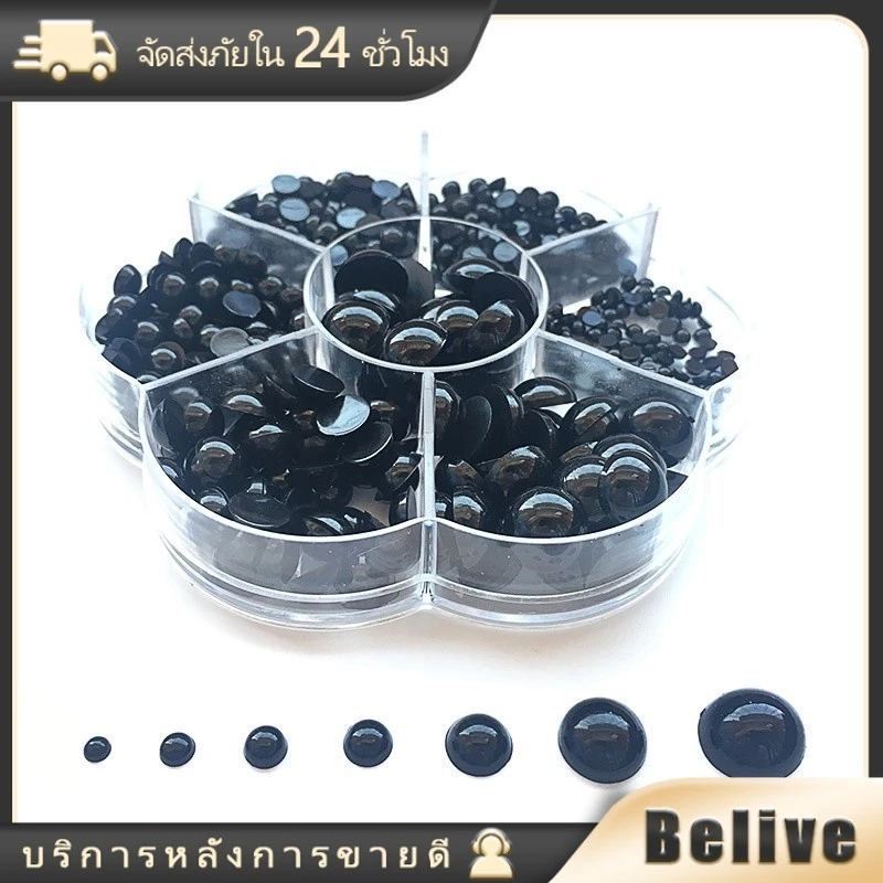 "ลูกตาตุ๊กตาปลอมพลาสติก 500Pcs DIY หลายขนาด 4/5/6/8/10/12/14MM "