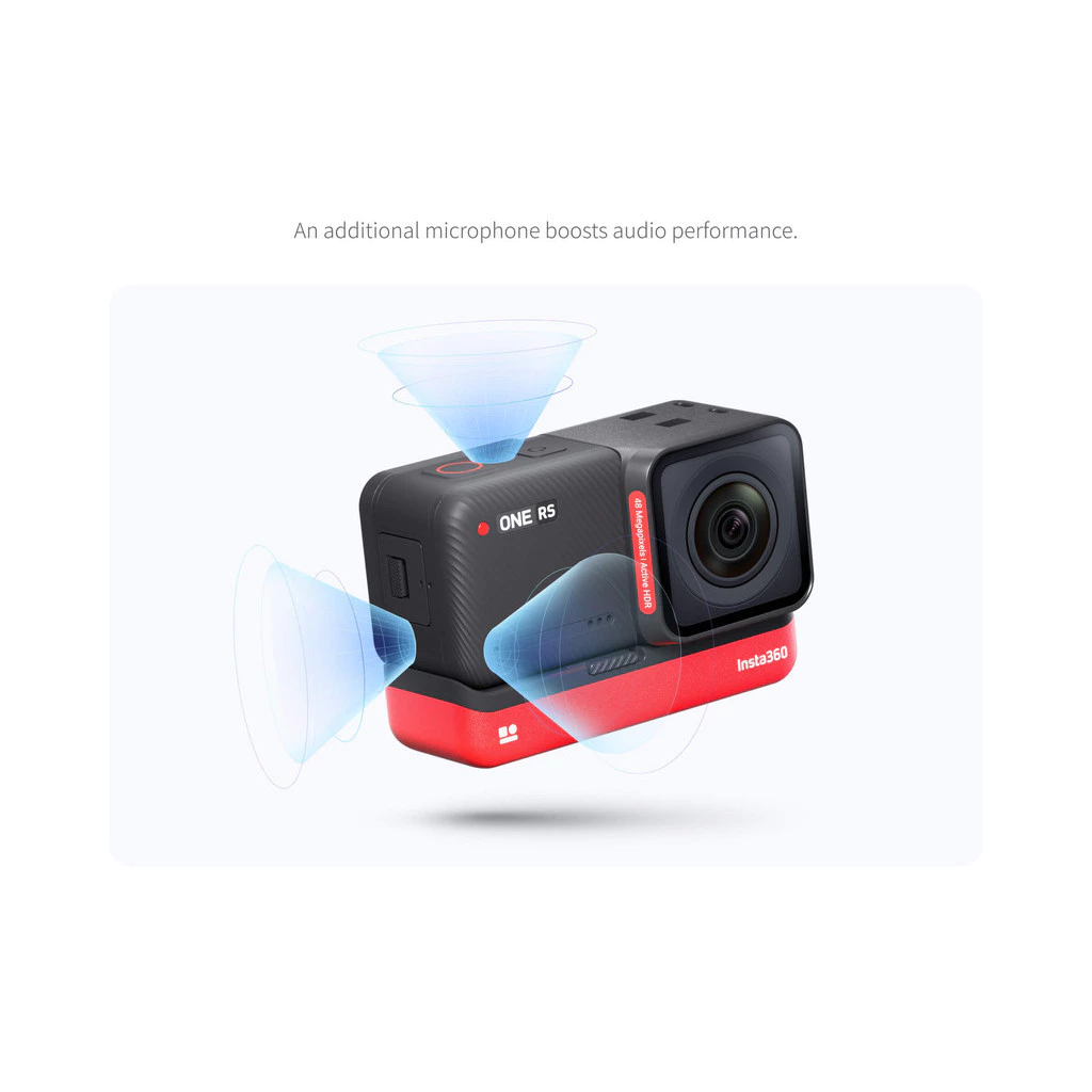 【ของแท้】Insta360 One RS เลนส์กล้องแอคชั่น มุมกว้าง 4K พาโนรามา 360 องศา มุมกว้าง 1 นิ้ว thumbnail 4