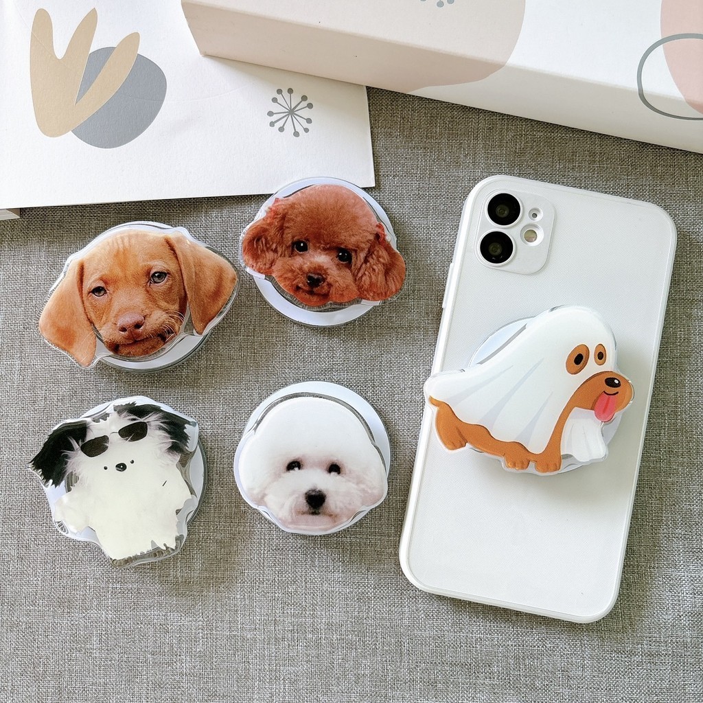 Magnet Griptok กริ๊บต๊อกแม่เหล็ก magsafe น้องหมา ที่ติดโทรศัพท์มือถือแบบมีฐานแม่เหล็ก