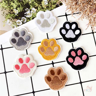 ☸ แผ่นสติกเกอร์ Q Claws มีกาวในตัว สําหรับติดตกแต่ง ☸ แผ่นแพทช์รีดติดเสื้อ สําหรับตกแต่งเสื้อผ้า กระเป๋า 1 ชิ้น