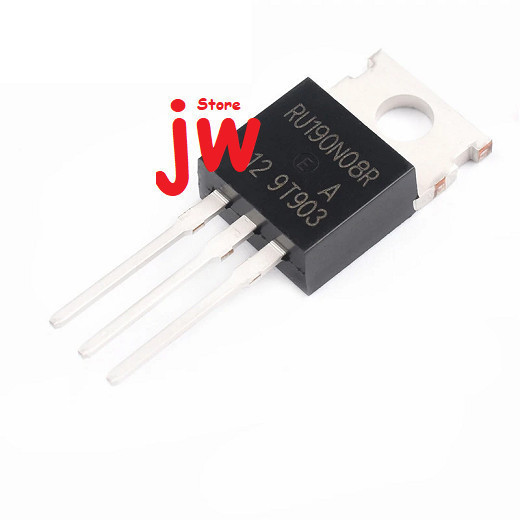 เครื่องมือชิ้นส่วน RU190N08 RU190N08R 190N08 N-Ch 80V 190A TO-220
