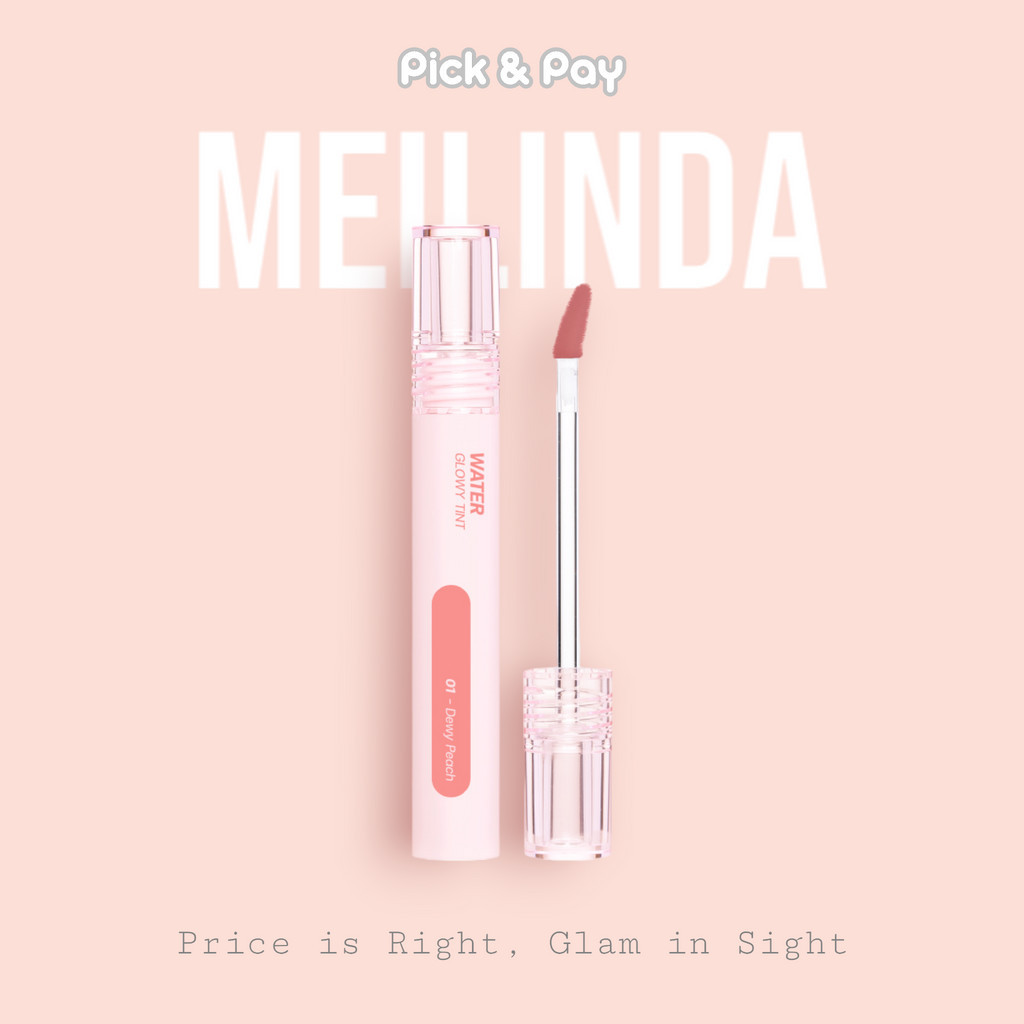 MEILINDA เมลินดา ลิปทินท์ ความฉ่ำโกลว์แบบฉ่ำน้ำ WATER GLOWY TINT (MC2073)