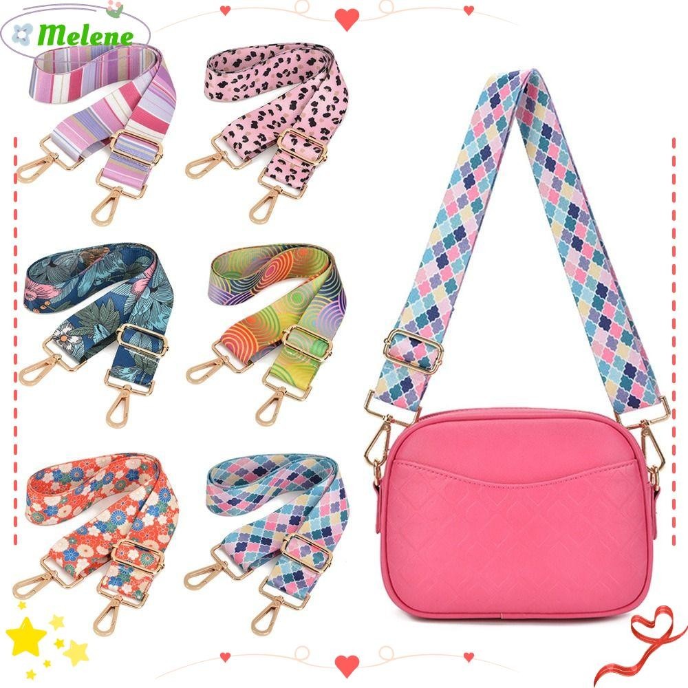 Melene สายสะพายกระเป๋า ปรับได้ แบบเปลี่ยน อุปกรณ์เสริม สําหรับกระเป๋าถือ กระเป๋าสะพายไหล่