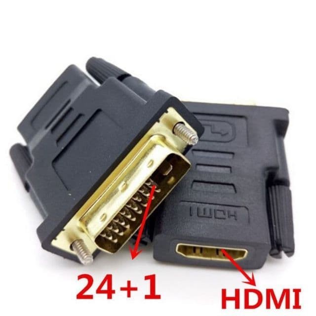 ตัวแปลงสาย HDMI (F) เป็น DVI (M) 24+1 – Converter HDMI (F) TO DVI (M) 24+1