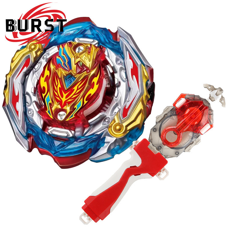 Beyblade Burst B-201 Starter Alloy Zest Achilles โลหะ Kreizel Top B-184 Launcher Grip ของเล่นเด็กเด็