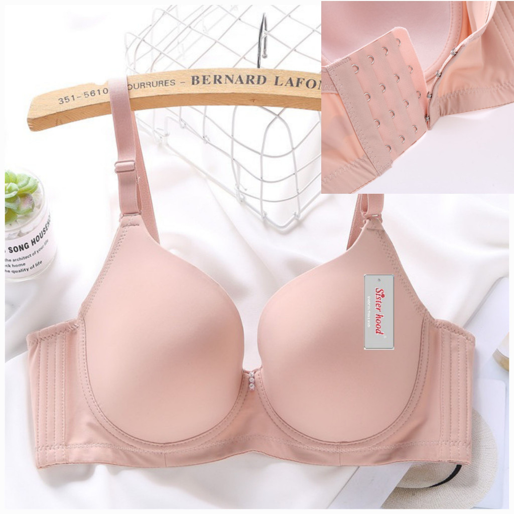 SISTER HOOD 34-46 B,C,D,E Cup Full coverage 34C 36C 38C 40C 42C 34D 36D 38D 40D 42D 44D 46D แบบมีสาย
