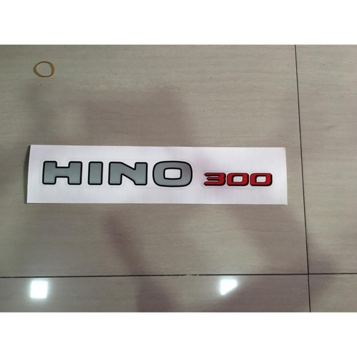สติกเกอร์ "HINO 300" HINO DUTRO DMM คุณภาพดีที่สุด