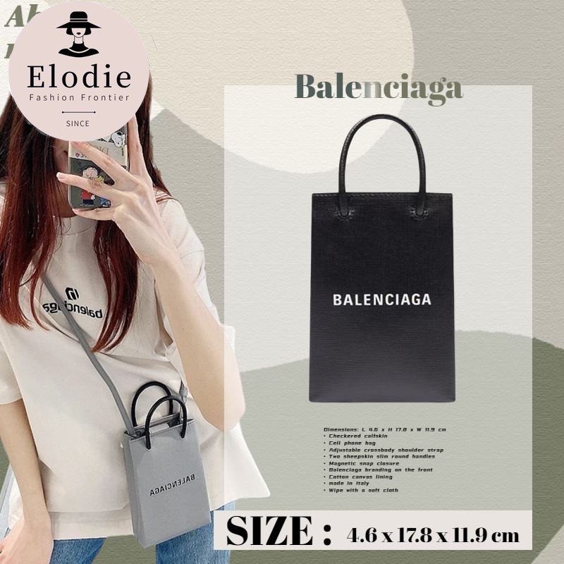 Balenciaga SHOPPING Mini Phone Bag ผู้หญิง