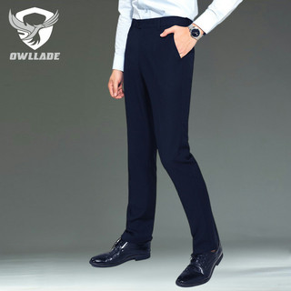 EAGLADE Slacks Casual Pants for Men JP188 in Dark Blue