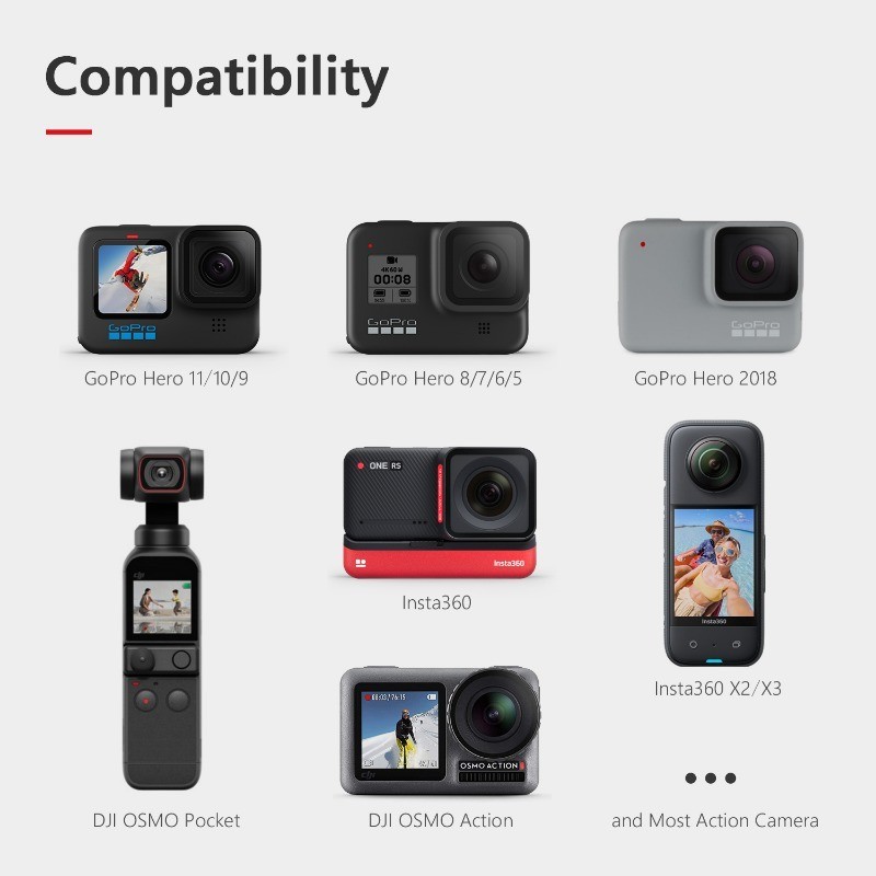 สายคล้องคอ อุปกรณ์เสริมกล้อง GoPro Hero 12 11 10 Insta360 Dji Osmo สําหรับ iphone 15 SmartPhone
