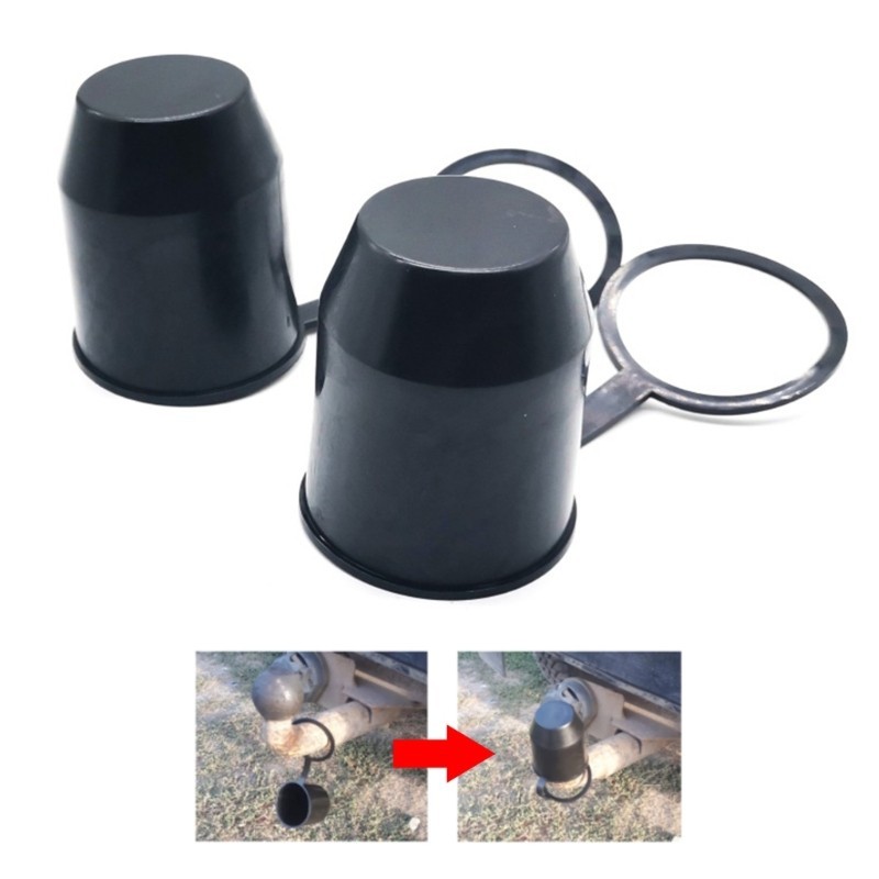 EDB * Universal 50 มม. Tow Bar ฝาครอบรถบรรทุก Trailer ฝาครอบ Tow Bar หมวก Hitch Trailer Towball ปกป้