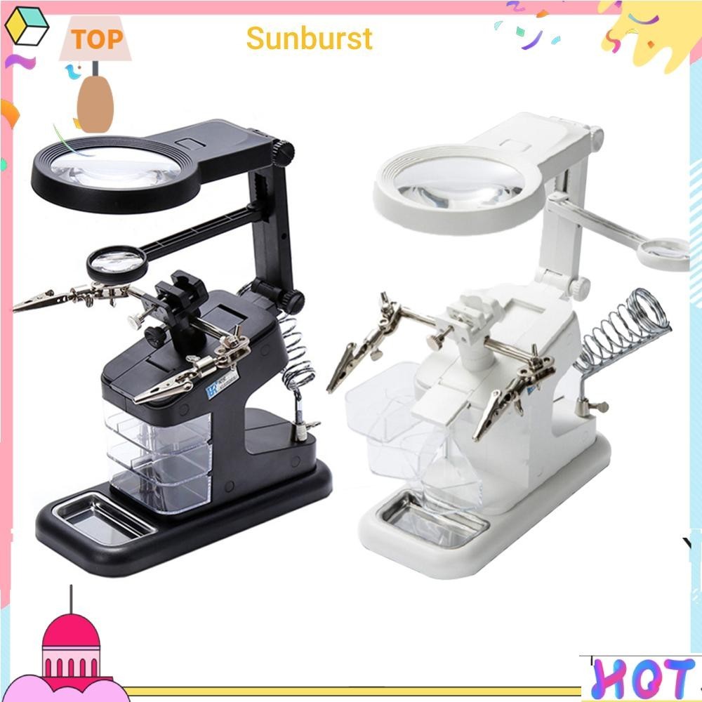 แว่นขยายเชื่อม พร้อมไฟ LED 10 ดวง [Sunburst11.th]