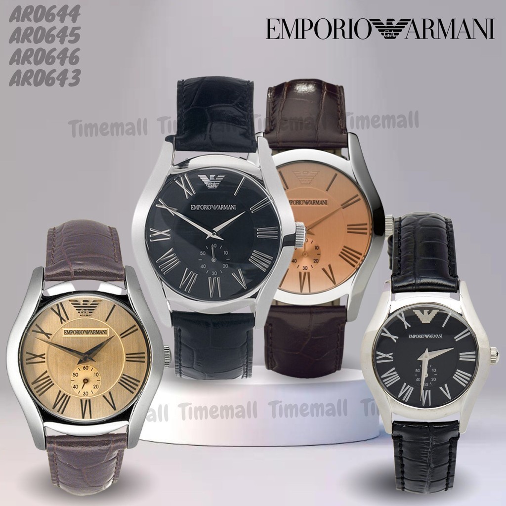 TIME MALL นาฬิกา Emporio Armani OWA336 นาฬิกาข้อมือผู้หญิง นาฬิกาผู้ชาย แบรนด์เนม Brand Armani Watch AR0643