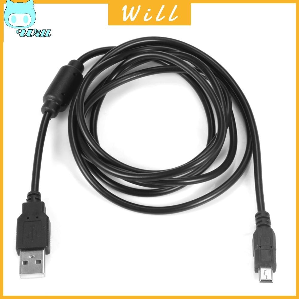 ✿สายชาร์จ USB สําหรับจอยเกมไร้สาย PS3 PS3 พร้อมแหวน