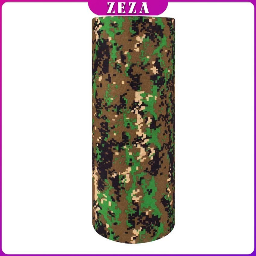 ZEZA ผ้าบัฟกันฝุ่น โพกหัว ผ้าปิดหน้า กันแดด เลือกลายได้ แดด UV  Magic turban - รูปที่ 7