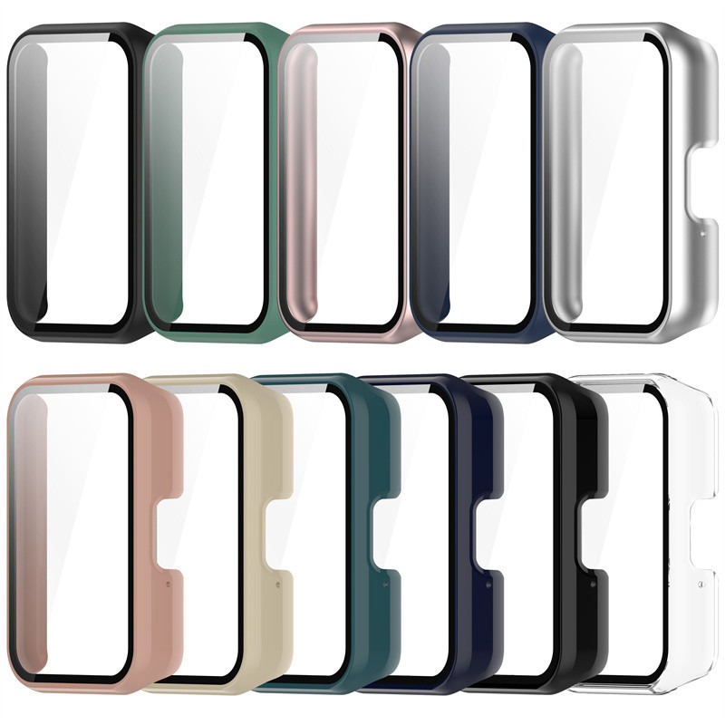 Samsung galaxy fit 3 เคส เคสโทรศัพท์มือถือ PC แข็ง พลาสติก แบบป้องกัน เต็มเครื่อง พร้อมสายคล้องมือ สําหรับ Samsung galaxy fit3 SM-R390 3