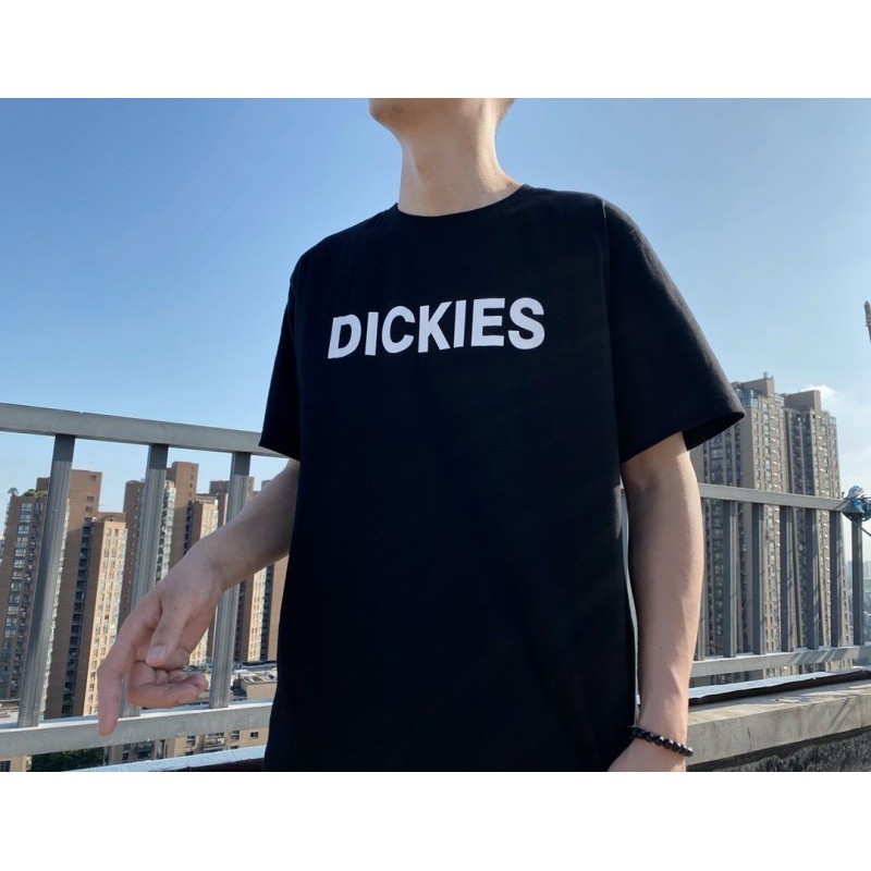🍃  【HOT】 DICKIES Dickies เสื้อยืดแขนสั้นพิมพ์ลายโลโก้แฟชั่นสําหรับผู้ชาย เสื้อยืดผู้ชาย