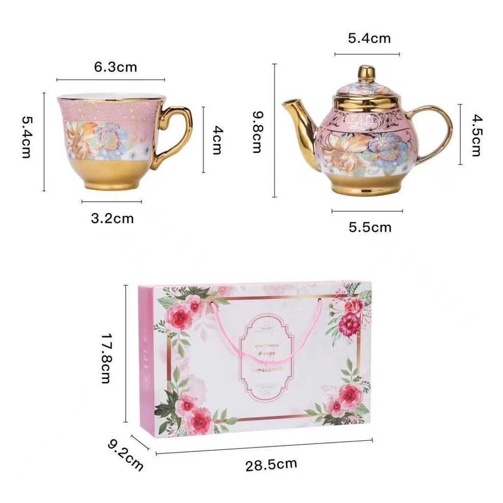 💥ซื้อ 7 แถม 1💥ชุดน้ําชา ชุดถ้วยน้ําชา เซรามิก🎉ของรับไหว้ ชุดของขวัญ ของรับไหว้งานแต่ง gift - รูปที่ 7