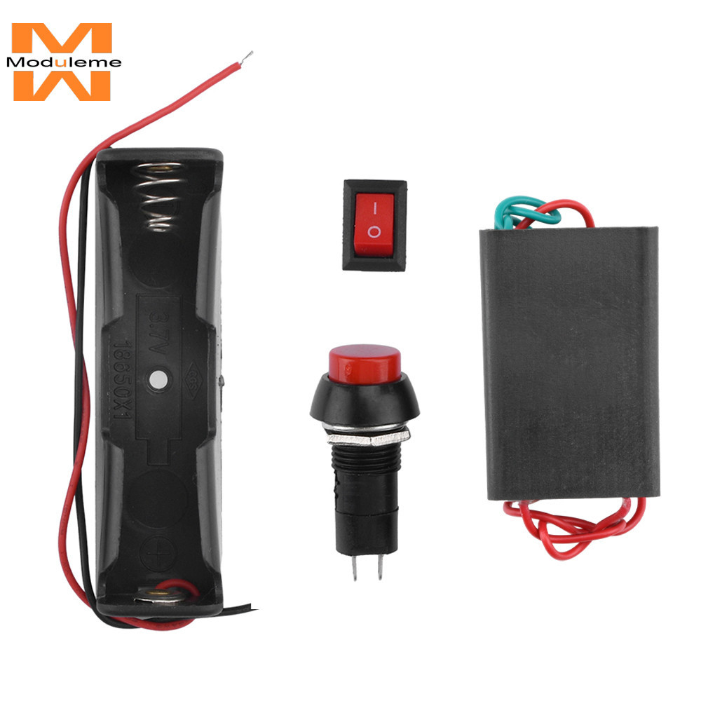 Dc3.7-6v 2A 200KV เครื่องกําเนิดไฟฟ้าแรงสูง ชีพจรอาร์ก โมดูลอินเวอร์เตอร์ แรงดันไฟฟ้าสูง โมดูลบูสท์อินเวอร์เตอร์ โมดูลบูสท์อินเวอร์เตอร์