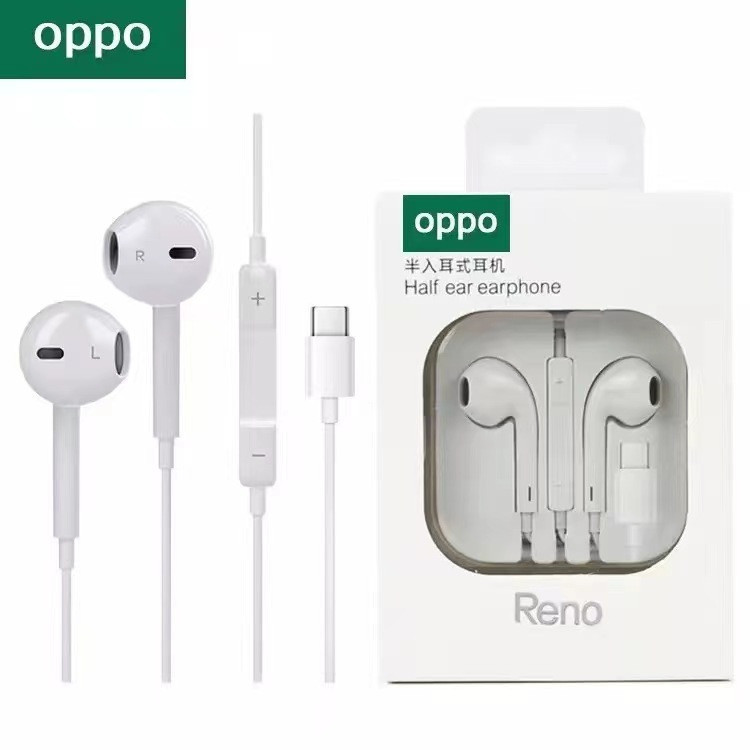 หูฟัง oppo ของแท้100% รองรับสมาร์โฟนทั้งหมด ฟัง OPPO MH133 หูฟังออปโป้ In-ear Headphones รุ่น MH133 รับประกัน 1 ปี